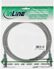 InLine 73502, RJ45 CAT5e F/UTP, 2 m cena un informācija | Kabeļi un vadi | 220.lv