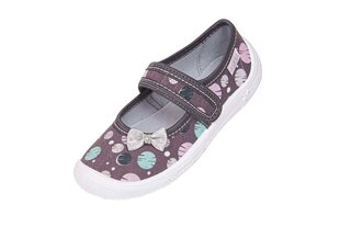 Тапочки Aneta, с принтом, для девочек, серые, Vi-GGA-Mi цена и информация | Детская спортивная обувь | 220.lv