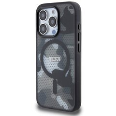 Tumi TUHMP15LTCAMK iPhone 15 Pro 6.1" czarny|black hardcase Frosted Camo Print MagSafe цена и информация | Чехлы для телефонов | 220.lv