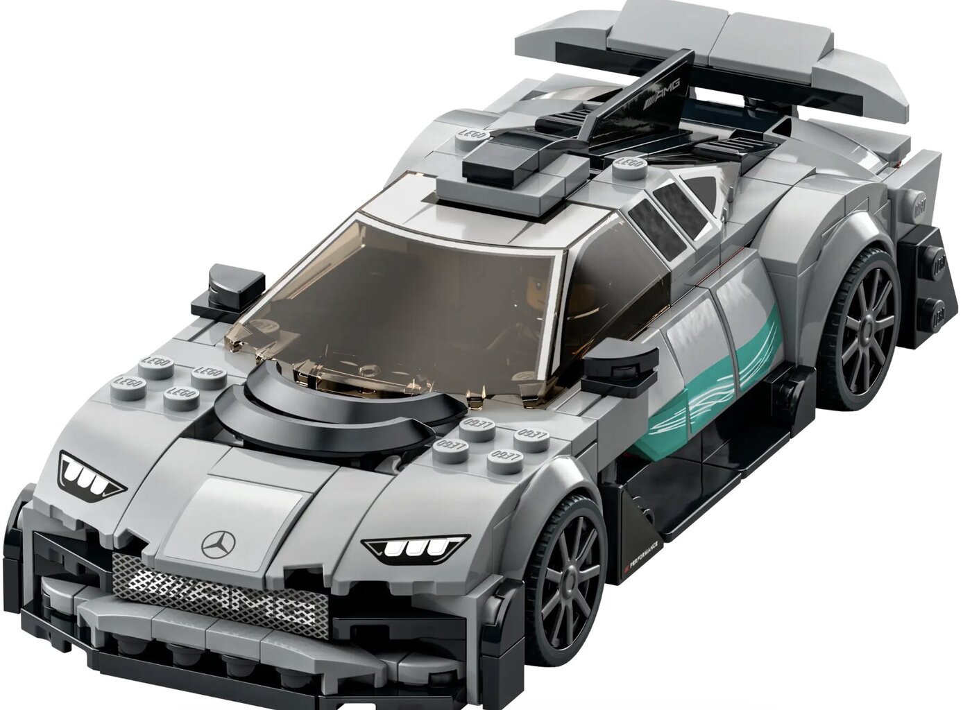 76909 LEGO® Speed Champions Mercedes-AMG F1 W12 E Performance un Mercedes-AMG Project One cena un informācija | Konstruktori | 220.lv