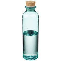 Бутылка для воды Sparrow с пробковой крышкой 650 мл, зеленая цена и информация | Бутылки для воды | 220.lv