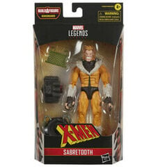 Marvel Legends X-Men Sabretooth cena un informācija | Datorspēļu suvenīri | 220.lv