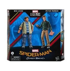 Marvel Legends Spiderman Homecoming Peter Parker and Ned Leeds цена и информация | Атрибутика для игроков | 220.lv