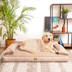 Ūdensizturīga guļvieta suņiem Doggy Champion, dažādi izmēri, smilškrāsas cena un informācija | Suņu gultas, spilveni, būdas | 220.lv