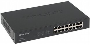 ПЕРЕКЛЮЧАТЕЛЬ TL-SG1016D 16 ПОРТОВ TP-LINK цена и информация | Коммутаторы (Switch) | 220.lv