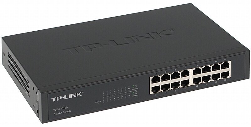 TP-Link TL-SG1016D цена и информация | Komutatori (Switch) | 220.lv