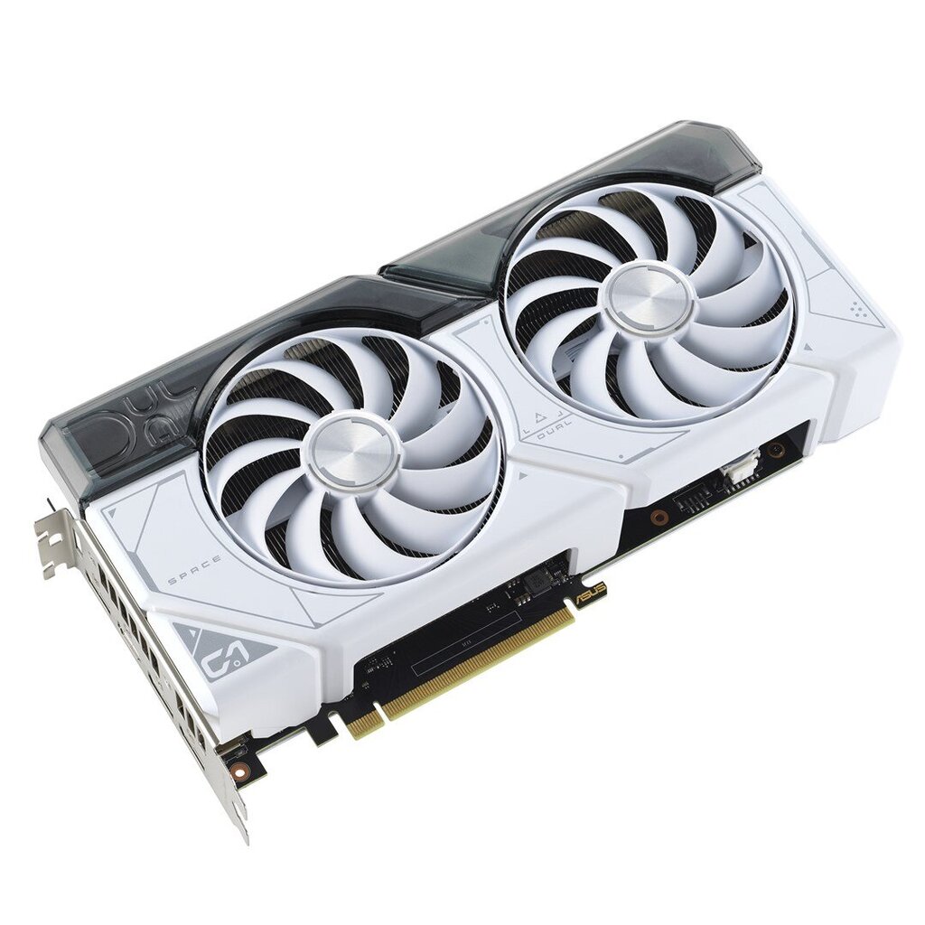 Asus Dual GeForce RTX 4070 Super White OC Edition (90YV0K84-M0NA00) cena un informācija | Videokartes (GPU) | 220.lv