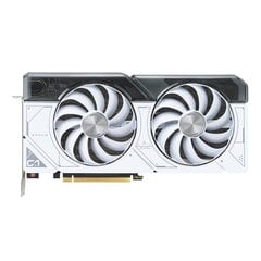 Asus Dual GeForce RTX 4070 Super White OC Edition (90YV0K84-M0NA00) cena un informācija | Videokartes (GPU) | 220.lv