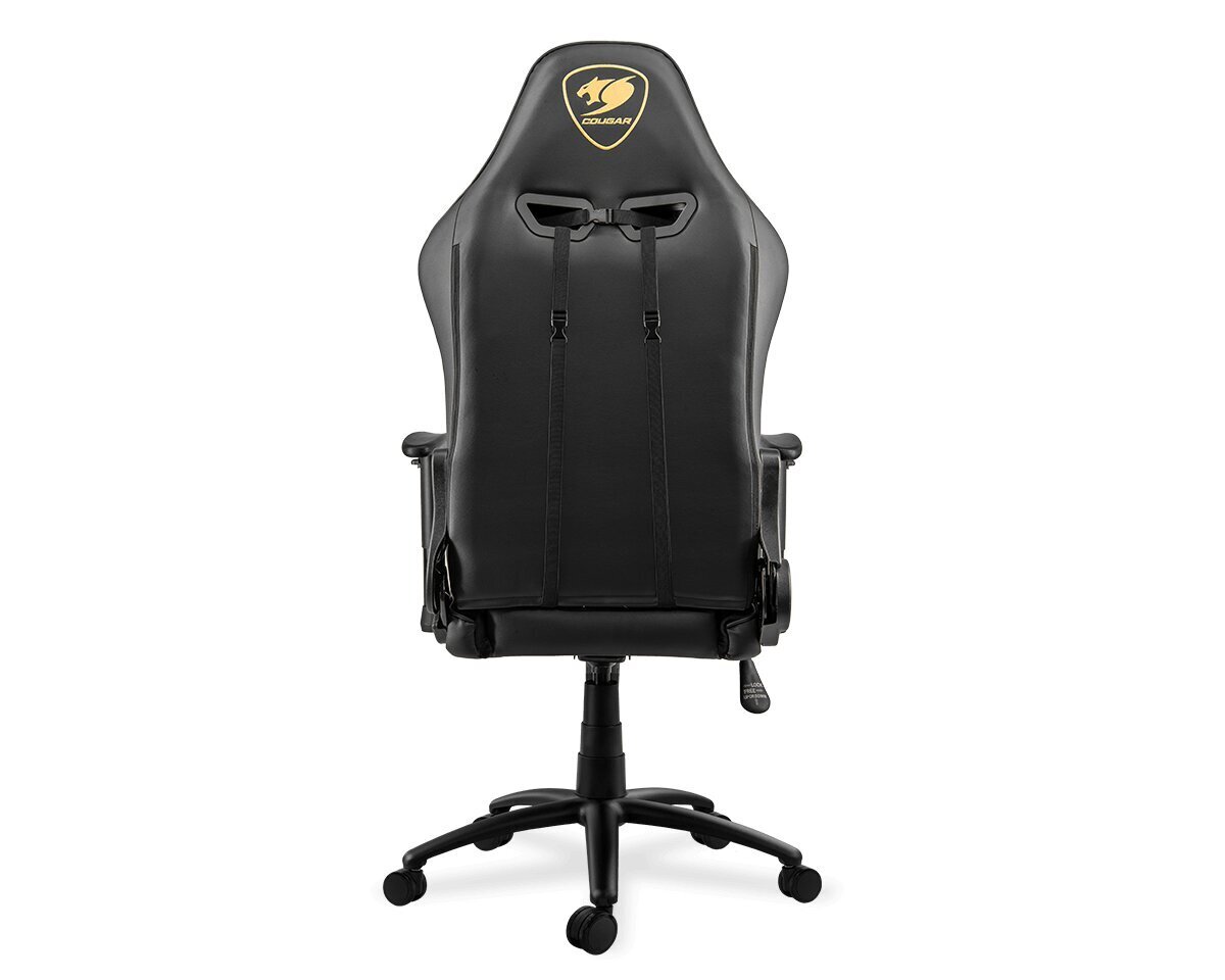 Spēļu krēsls Cougar, melns cena un informācija | Biroja krēsli | 220.lv
