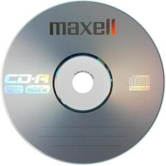 CD-R диск в бумажном конверте MAXELL, 700МБ, 52X, 80 мин. цена и информация | Виниловые пластинки, CD, DVD | 220.lv