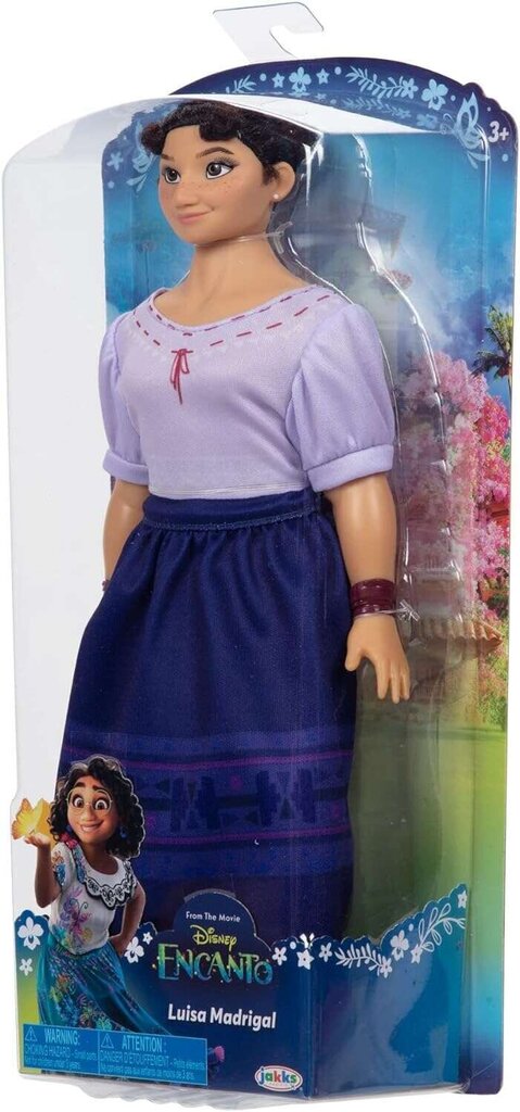 Lelle Disney Encanto Luisa Madrigal Jakks Pacific, 29 cm ​ cena un informācija | Rotaļlietas meitenēm | 220.lv