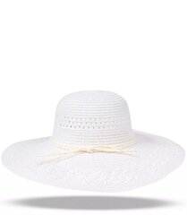 Модная большая женская шляпа с широкими ажурными полями. цена и информация | Женские шапки | 220.lv