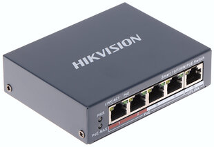 КОММУТАТОР POE DS-3E1105P-EI 4-ПОРТОВЫЙ Hikvision цена и информация | Коммутаторы (Switch) | 220.lv