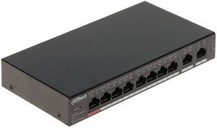 КОММУТАТОР POE CS4010-8GT-110 8-ПОРТОВЫЙ DAHUA цена и информация | Коммутаторы (Switch) | 220.lv