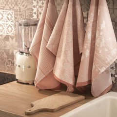 Provansas rozā virtuves dvieļu komplekts цена и информация | Кухонные полотенца, рукавицы, фартуки | 220.lv