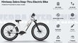 Elektriskais velosipēds Himiway Zebra Step-Thru, 26", zils cena un informācija | Elektrovelosipēdi | 220.lv