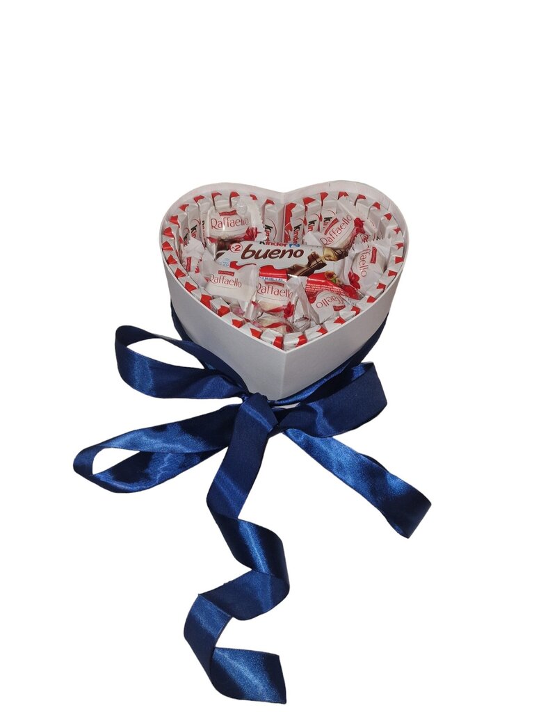 Šokolādes konfekšu izlase Dāvanu komplekts ar saldu sirdi J.S.R.Group, 1.2kg cena un informācija | Saldumi | 220.lv
