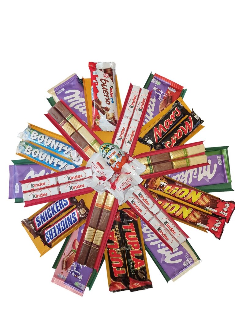 Šokolādes konfekšu izlase Saldā bumba J.S.R.Group, 1.55kg cena un informācija | Saldumi | 220.lv