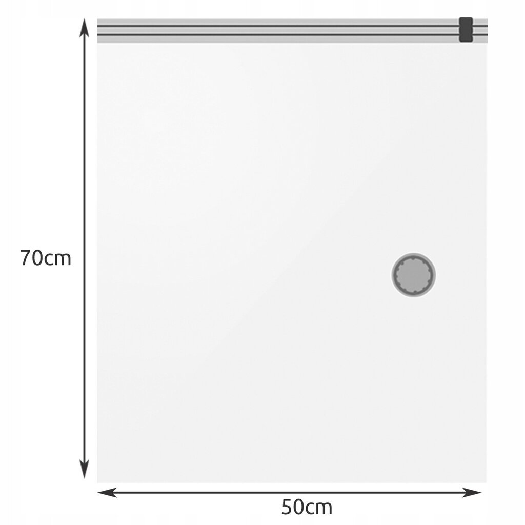 Vakuuma maisi drēbēm, 10gb, 50x70cm цена и информация | Pakaramie un apģērbu maisi | 220.lv