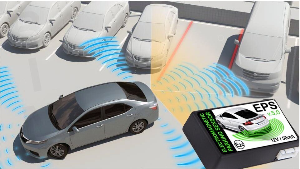 Auto novietošanas sensors-stāvvietas josla цена и информация | Parkošanas sistēmas | 220.lv