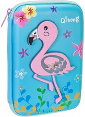 Penālis ar LED lampu 3D Flamingo Qitong, zils cena un informācija | Penāļi | 220.lv