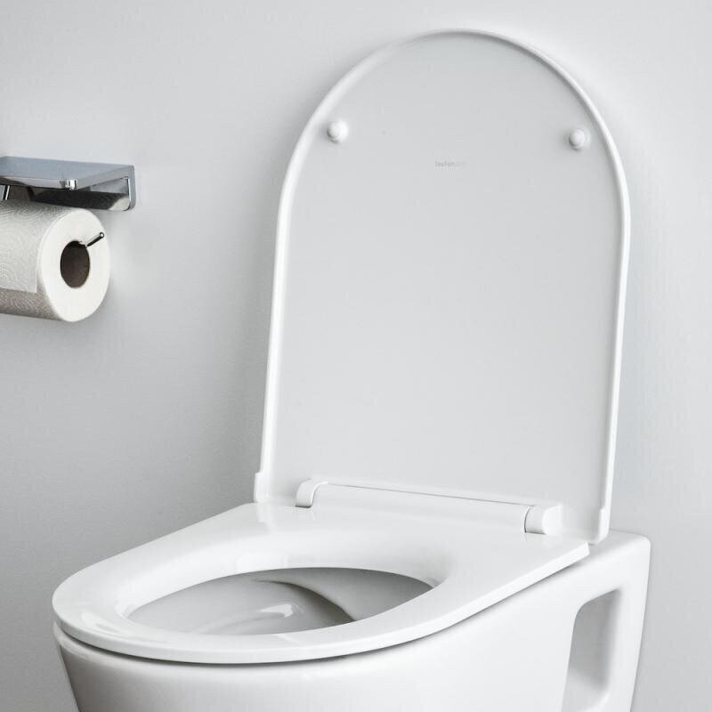 Laufen Pro Slim tualetes sēdeklis ar sēdekli, lēni nolaižams, balts cena un informācija | Piederumi tualetes podiem un bidē | 220.lv