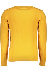 Gian Marco Venturi vīriešu džemperis AU01526FRAME, dzeltens cena un informācija | Vīriešu džemperi | 220.lv