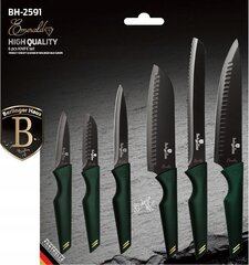 Berlinger Haus nažu komplekts Emerald BH-2591, 6 gab. цена и информация | Ножи и аксессуары для них | 220.lv