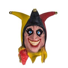 Lateksa klauna Džokera maska cena un informācija | Karnevāla kostīmi, maskas un parūkas | 220.lv