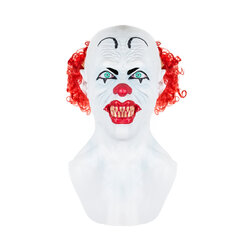 Pennywise lateksa klauna maska cena un informācija | Karnevāla kostīmi, maskas un parūkas | 220.lv