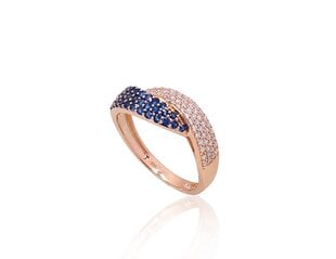 Золотое кольцо с бриллиантами "Роксана II" DS01G672 цена и информация | Кольца | 220.lv
