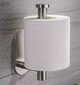 Nerūsējošā tērauda tualetes papīra, turētājs cena un informācija | Vannas istabas aksesuāri | 220.lv