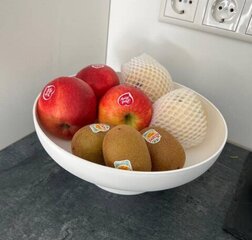 Чаша для фруктов в современном стиле, белая цена и информация | Посуда, тарелки, обеденные сервизы | 220.lv