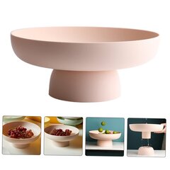 Чаша для фруктов в современном стиле, розовая цена и информация | Посуда, тарелки, обеденные сервизы | 220.lv