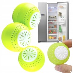 Smaržu absorbējošas ledusskapja bumbiņas, 3 gab. cena un informācija | Virtuves piederumi | 220.lv
