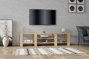 TV galdiņš Asir, 159,8x40x33,6 cm, bēšs cena un informācija | TV galdiņi | 220.lv