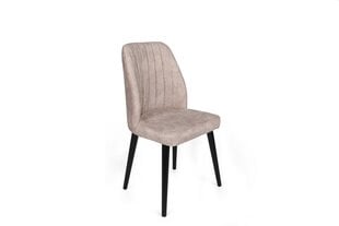 2 Krēslu komplekts Asir, rozā/melns cena un informācija | Virtuves un ēdamistabas krēsli | 220.lv