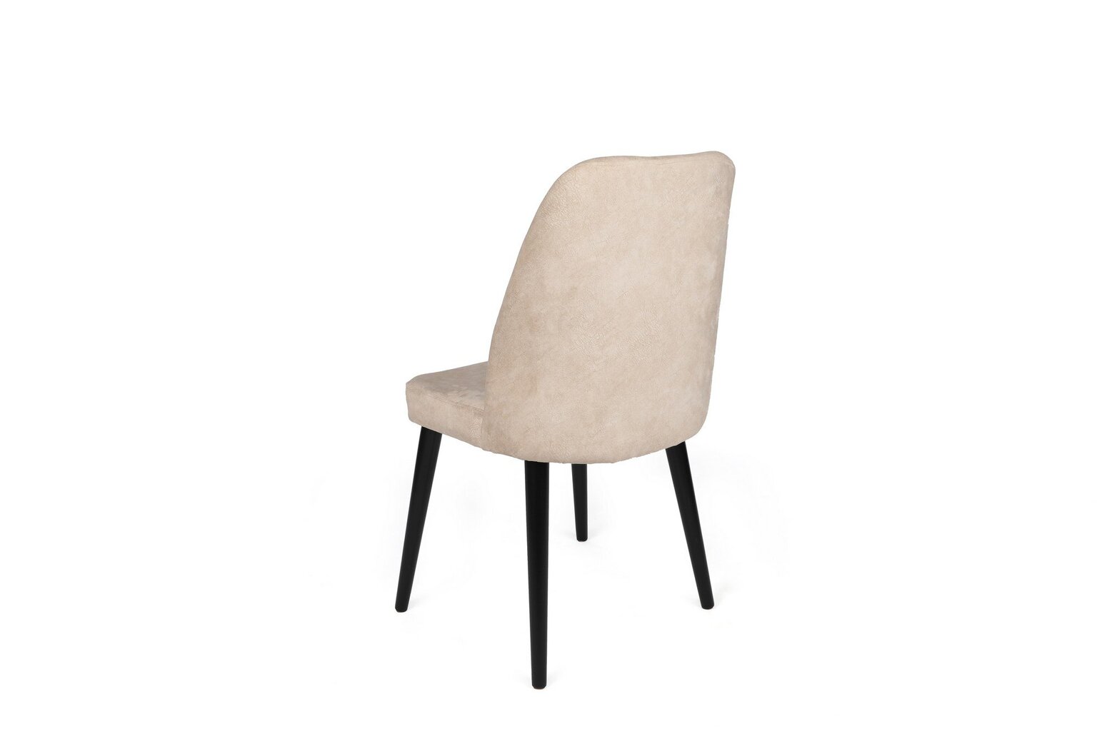 2 Krēslu komplekts Asir, 50x90x49 cm, bēšs/melns cena un informācija | Virtuves un ēdamistabas krēsli | 220.lv