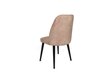 2 Krēslu komplekts Asir, 50x90x49 cm, gaiši brūns/melns cena un informācija | Virtuves un ēdamistabas krēsli | 220.lv
