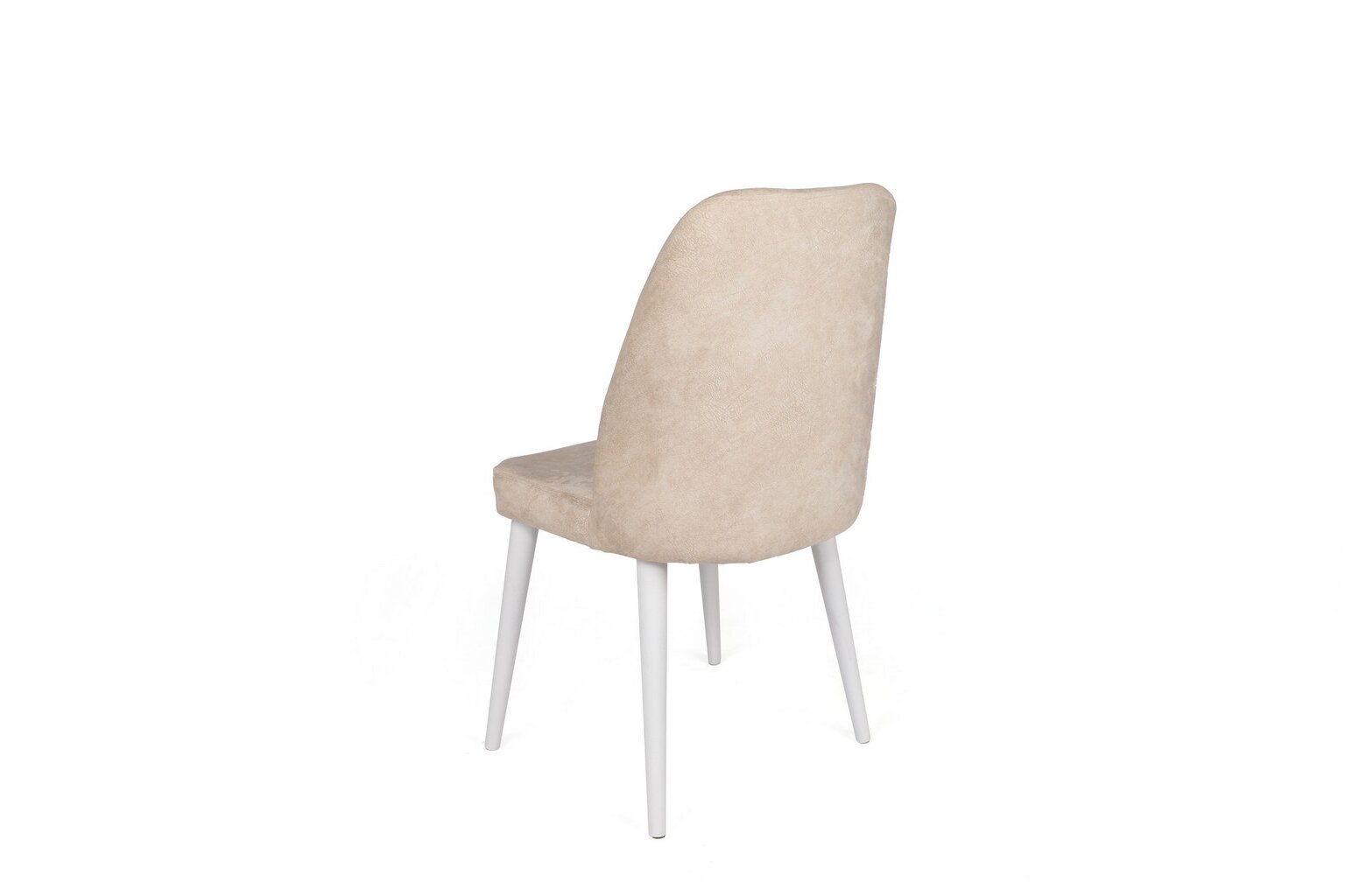 2 Krēslu komplekts Asir, 50x90x49 cm, bēšs/balts cena un informācija | Virtuves un ēdamistabas krēsli | 220.lv