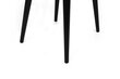 2 Krēslu komplekts Asir, 50x90x49 cm, melns цена и информация | Virtuves un ēdamistabas krēsli | 220.lv