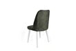 4-daļīgs krēslu komplekts Asir, zaļš/balts cena un informācija | Virtuves un ēdamistabas krēsli | 220.lv