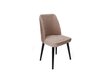 4 krēslu komplekts Asir, 50x90x49 cm, bēšs/melns цена и информация | Virtuves un ēdamistabas krēsli | 220.lv