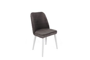 Комплект из 4 стульев Asir, 50x90x49 см, темно-серый/белый цена и информация | Стулья для кухни и столовой | 220.lv