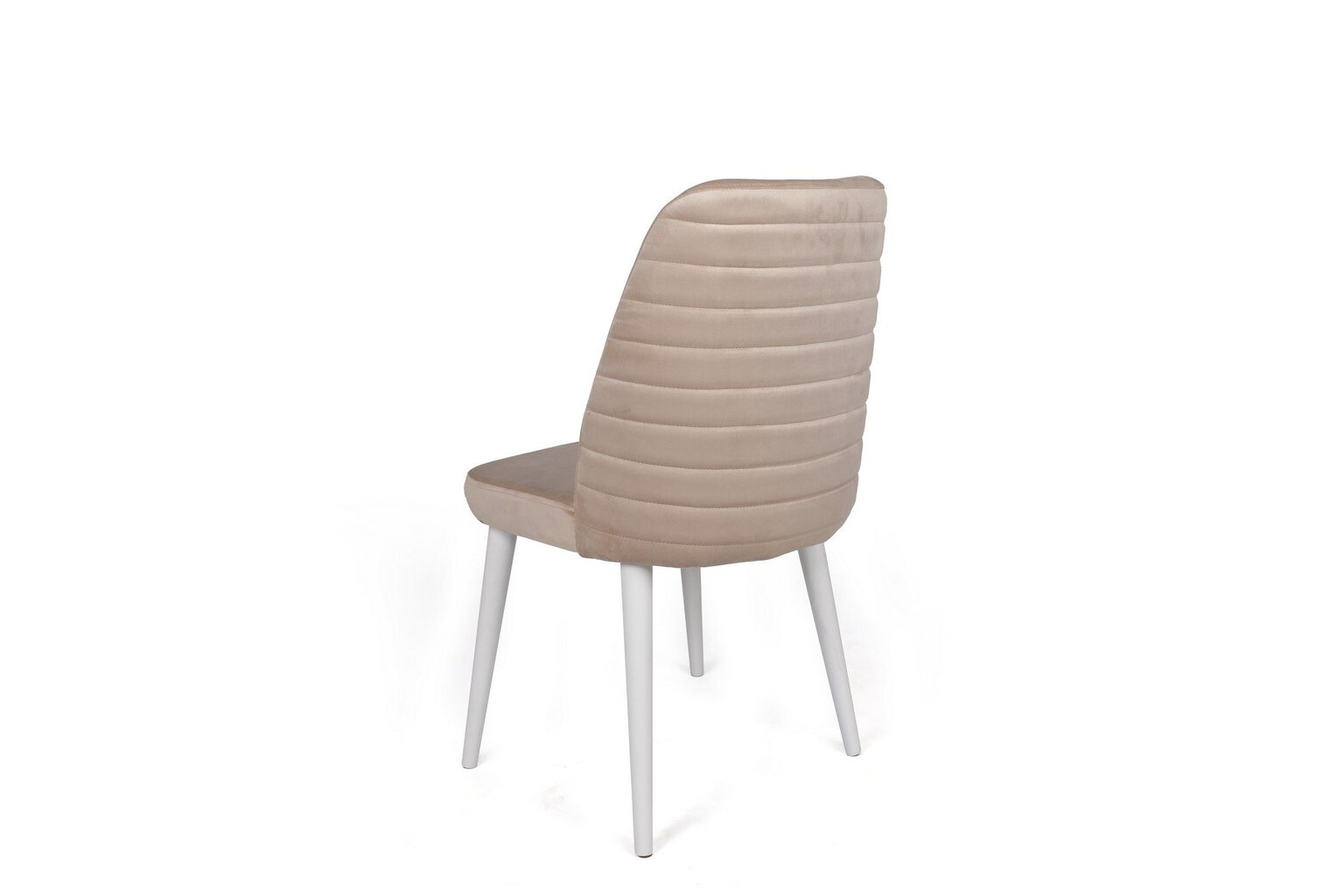 4 krēslu komplekts Asir, 50x90x49 cm, rozā/balts cena un informācija | Virtuves un ēdamistabas krēsli | 220.lv