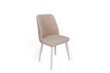 4 krēslu komplekts Asir, 50x90x49 cm, rozā/balts cena un informācija | Virtuves un ēdamistabas krēsli | 220.lv