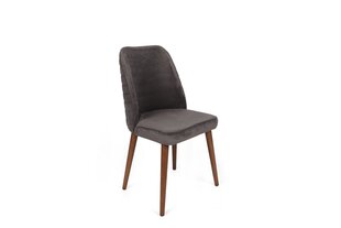Комплект из 4 стульев Asir, 50x90x49 см, темно-серый/коричневый цена и информация | Стулья для кухни и столовой | 220.lv