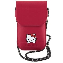 Оригинальная сумка HELLO KITTY с кожаным шнурком Daydreaming HKOWBSKCDKP розового цвета цена и информация | Чехлы для телефонов | 220.lv