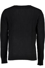 Gian Marco Venturi vīriešu džemperis AU01526FRAME, melns cena un informācija | Vīriešu džemperi | 220.lv