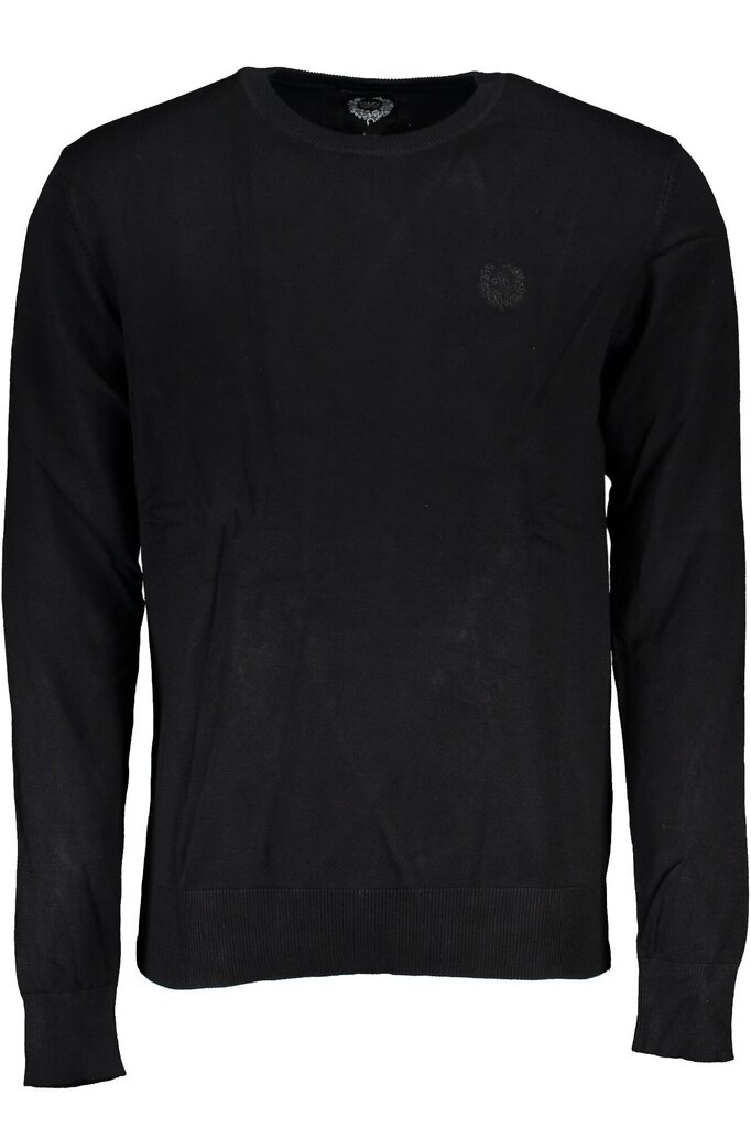 Gian Marco Venturi vīriešu džemperis AU01526FRAME, melns cena un informācija | Vīriešu džemperi | 220.lv
